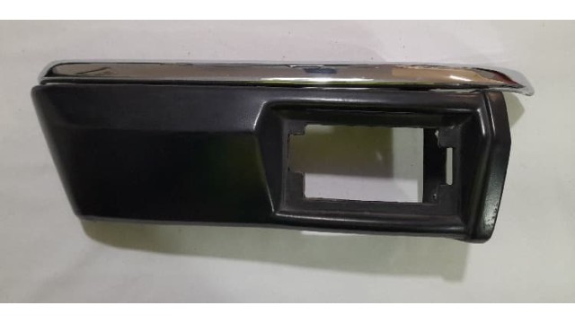 Bumper Bar Extension + Chrome Blade Right Hand Front 