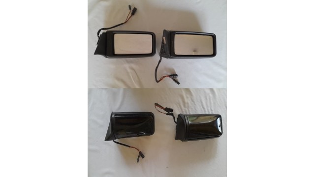 Wing Mirrors (Pair) Black LHF-RHF