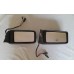 Wing Mirrors (Pair) Black LHF-RHF