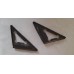 Wing Mirrors (Pair) Black LHF-RHF