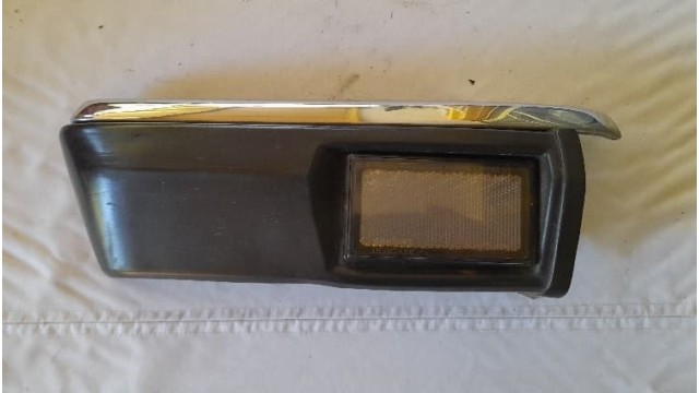 Bumper Bar Extension + Chrome Blade + Reflector RHF