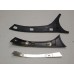 Rear Window Piller Chrome + Fixings Left Hand Rear Rear Window Piller Chrome + Fixings Left Hand Rear