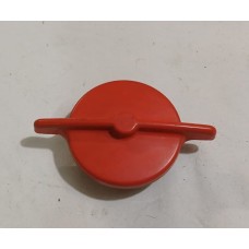 Red Oil Filler Cap Metal