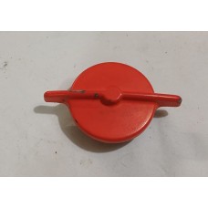 Red Oil Filler Cap Metal 