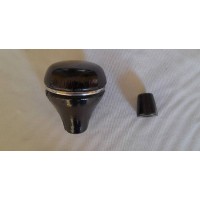 Black Leather Gear Knob Auto Shifter 