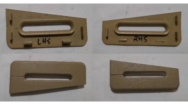 Seatbelt Guide Parcel Shelf (Pair LHR/RHR) Beige