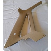 D Pillar Rear Quarter Window Interior Trim Left Hand Rear Doeskin