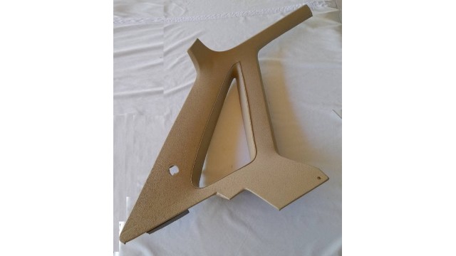 Rear Quarter Window Interior Trim LHR Doeskin