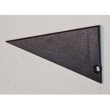 Door Glass Finisher Cheater Trim Internal Left Hand Rear (LHR) Door Glass Finisher Cheater Trim Internal Left Hand Rear (LHR)