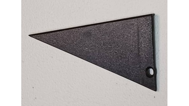Door Glass Finisher Cheater Trim Internal Left Hand Rear (LHR)
