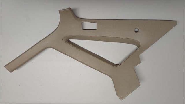 D Pillar Rear Quarter Window Interior Trim Right Hand Rear Doeskin