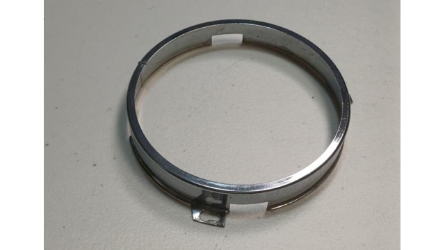 Round Headlamp Chrome Surround Universal