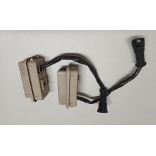 Rear Vanity Reading Quarter Lights (Pair) Hella 