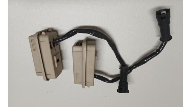 Rear Vanity Reading Quarter Lights (Pair) Hella 