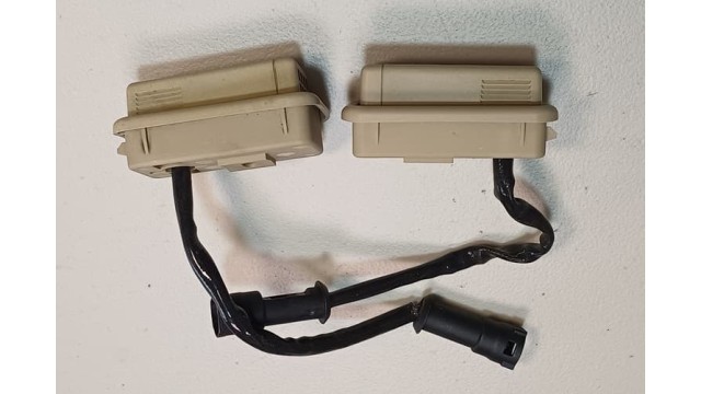 Rear Vanity Reading Quarter Lights (Pair) Hella 