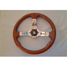 14-inch wooden Steering Wheel Autotechnica 