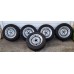 Teardrop Wheels Set of 5 Size: 205/65R15 95H